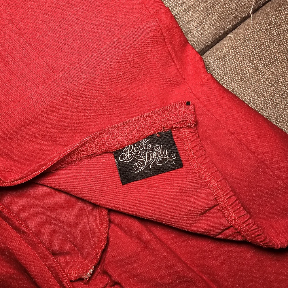 RockSteady Vibrant Red Backless Dress - Picture 6 of 6